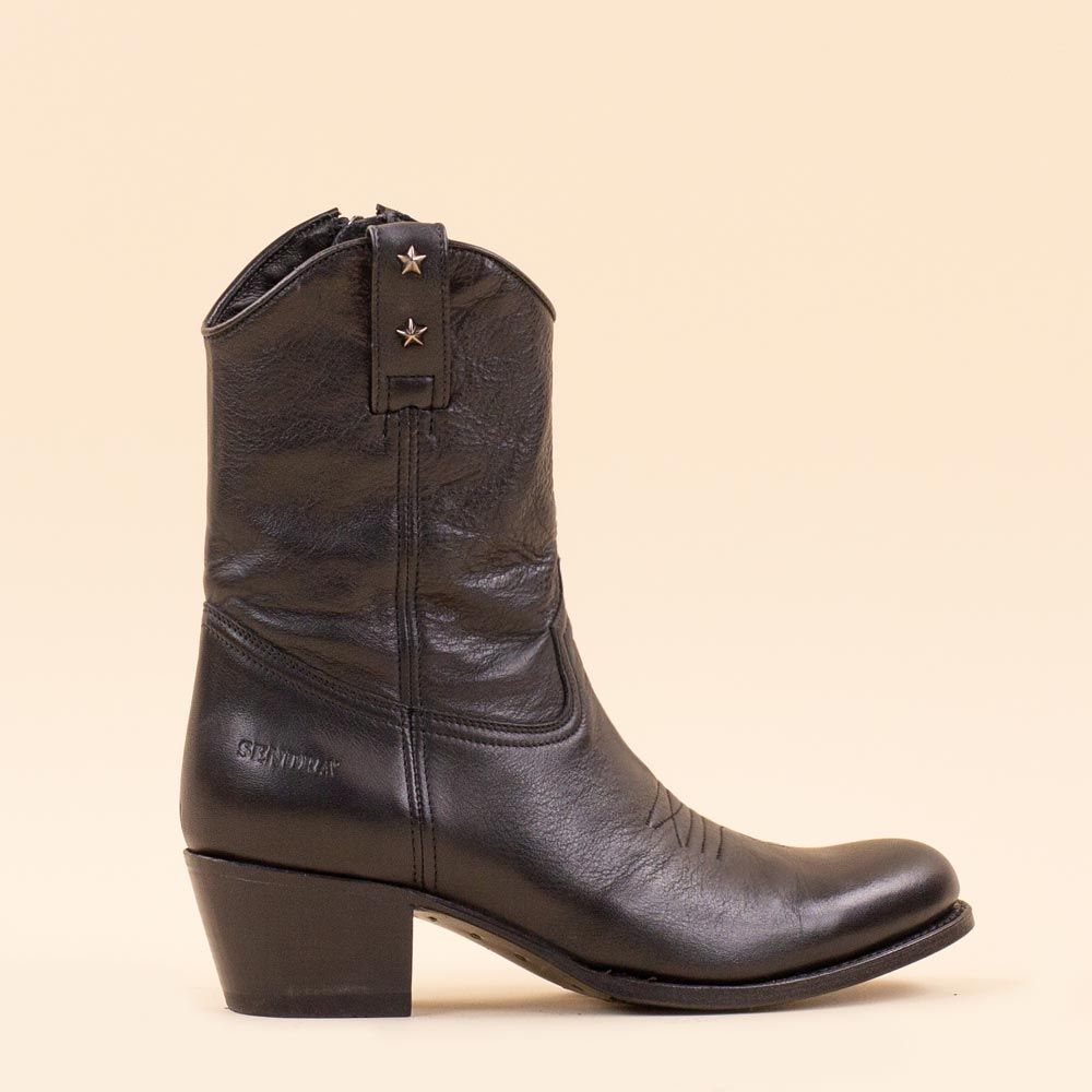 Sendra boots 18769 Salvaje Negro