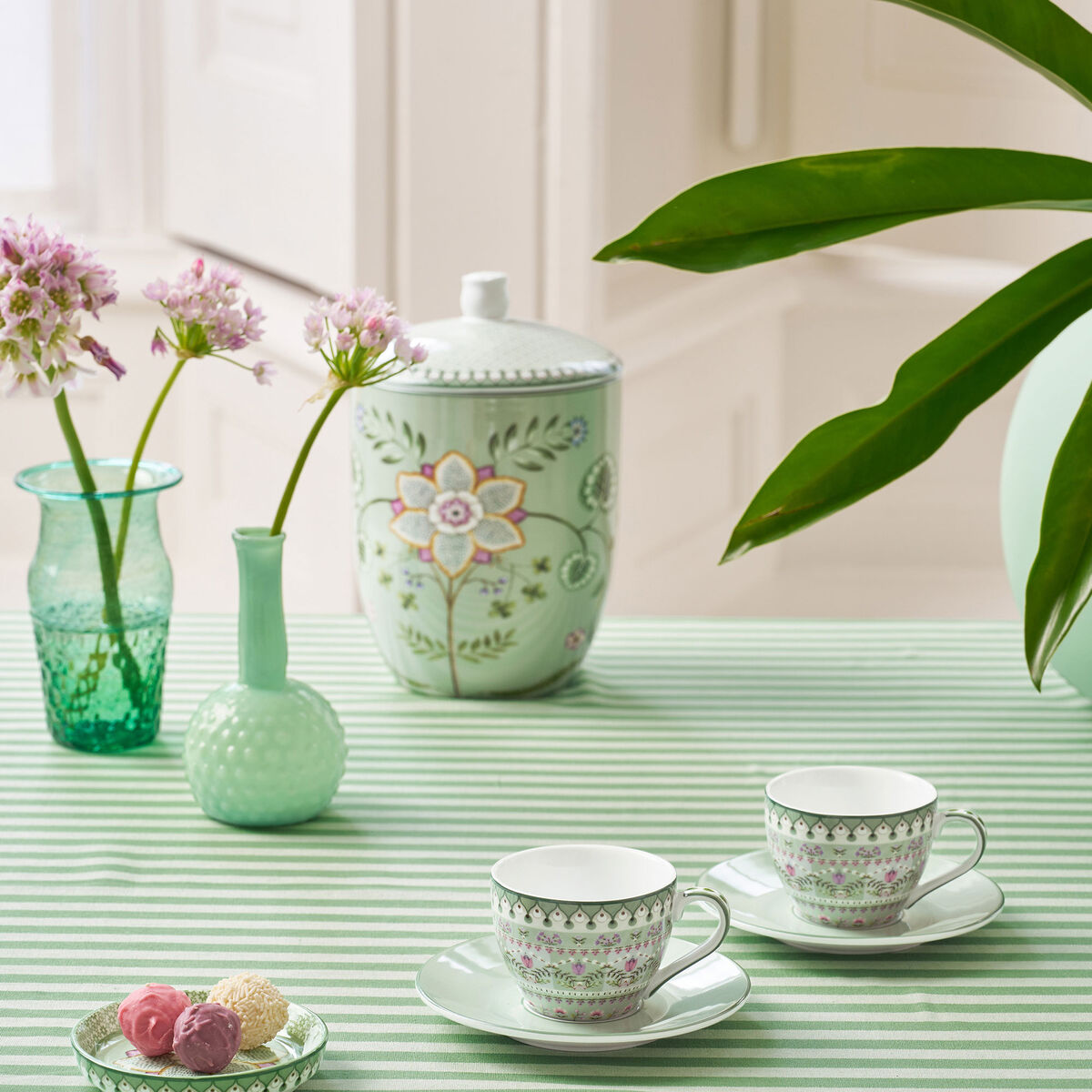 PIP Studio Lily & Lotus espressokopp 120 ml 2-pakning
