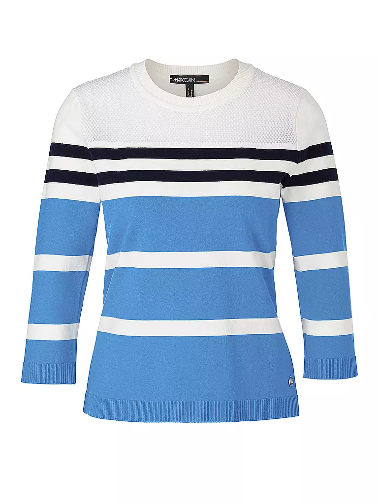 MARC CAIN Pullover blau