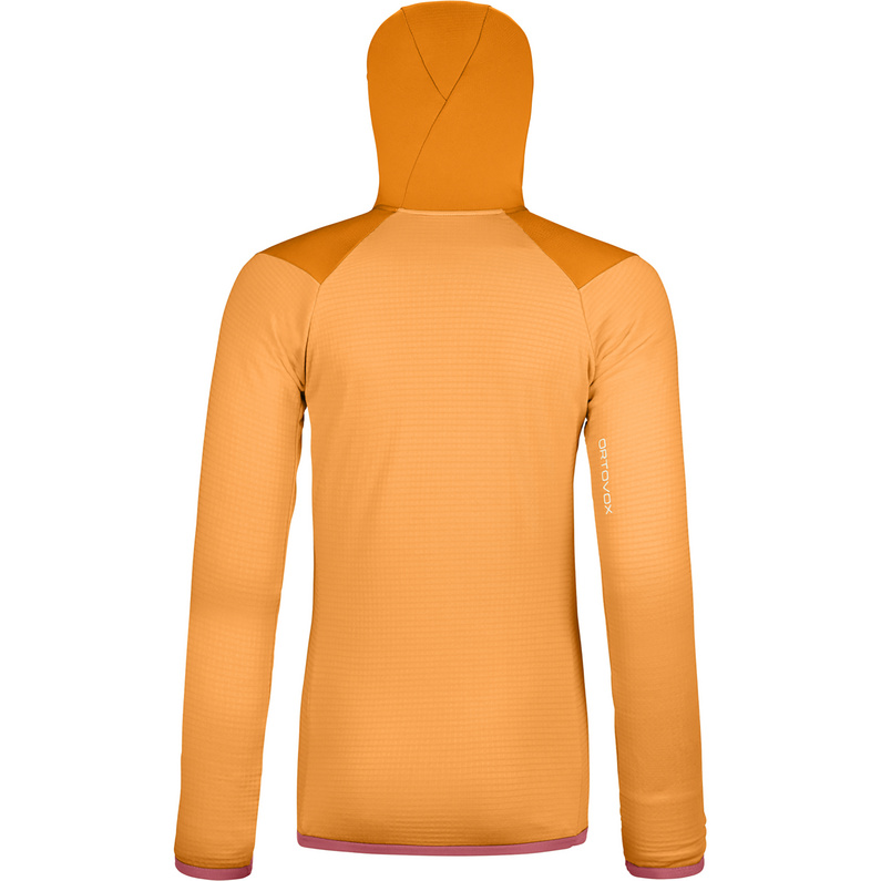 Ortovox Damen Fleece Grid Hoodie Jacke