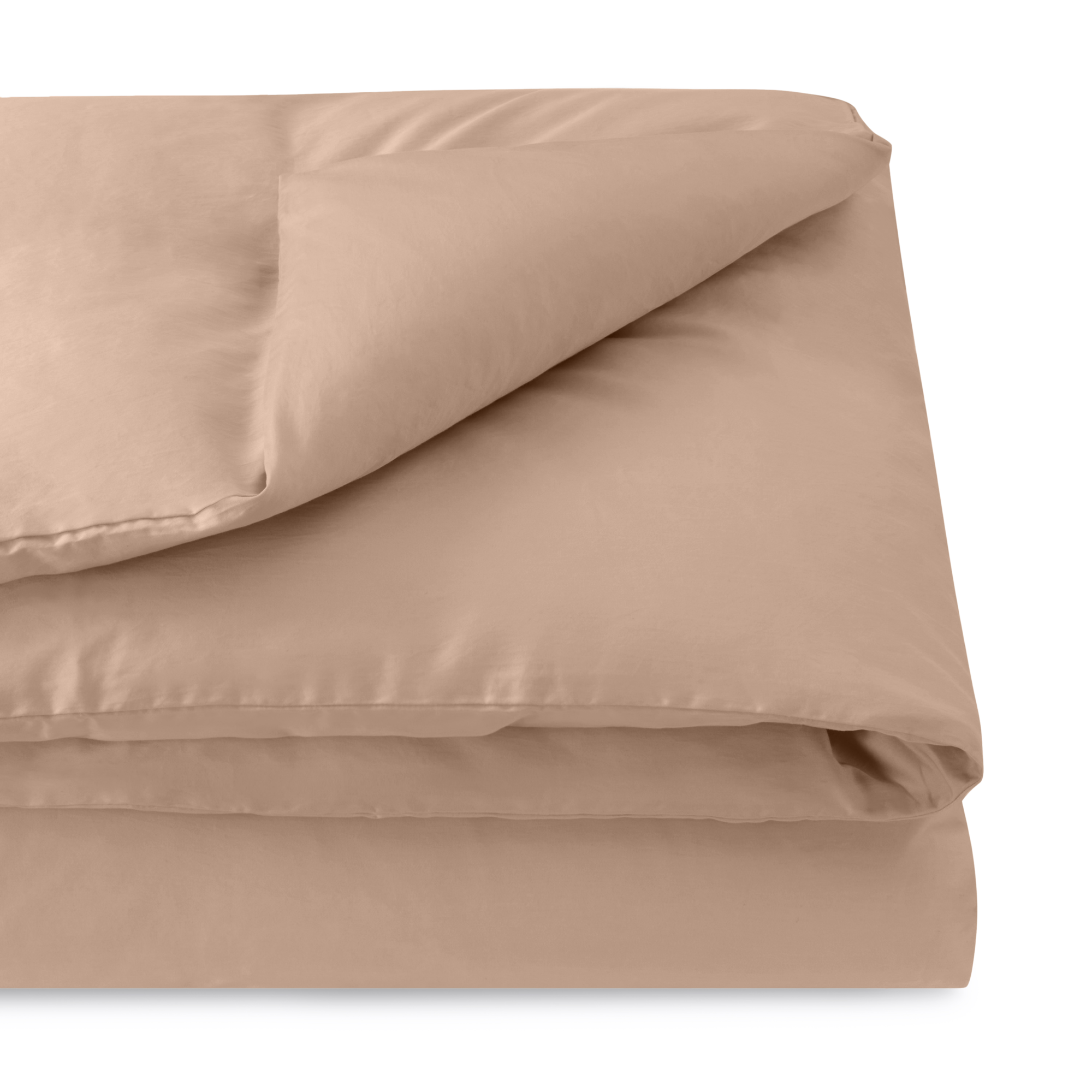 Dekbedovertrek Cotton Satin 140x220 cm misty rose