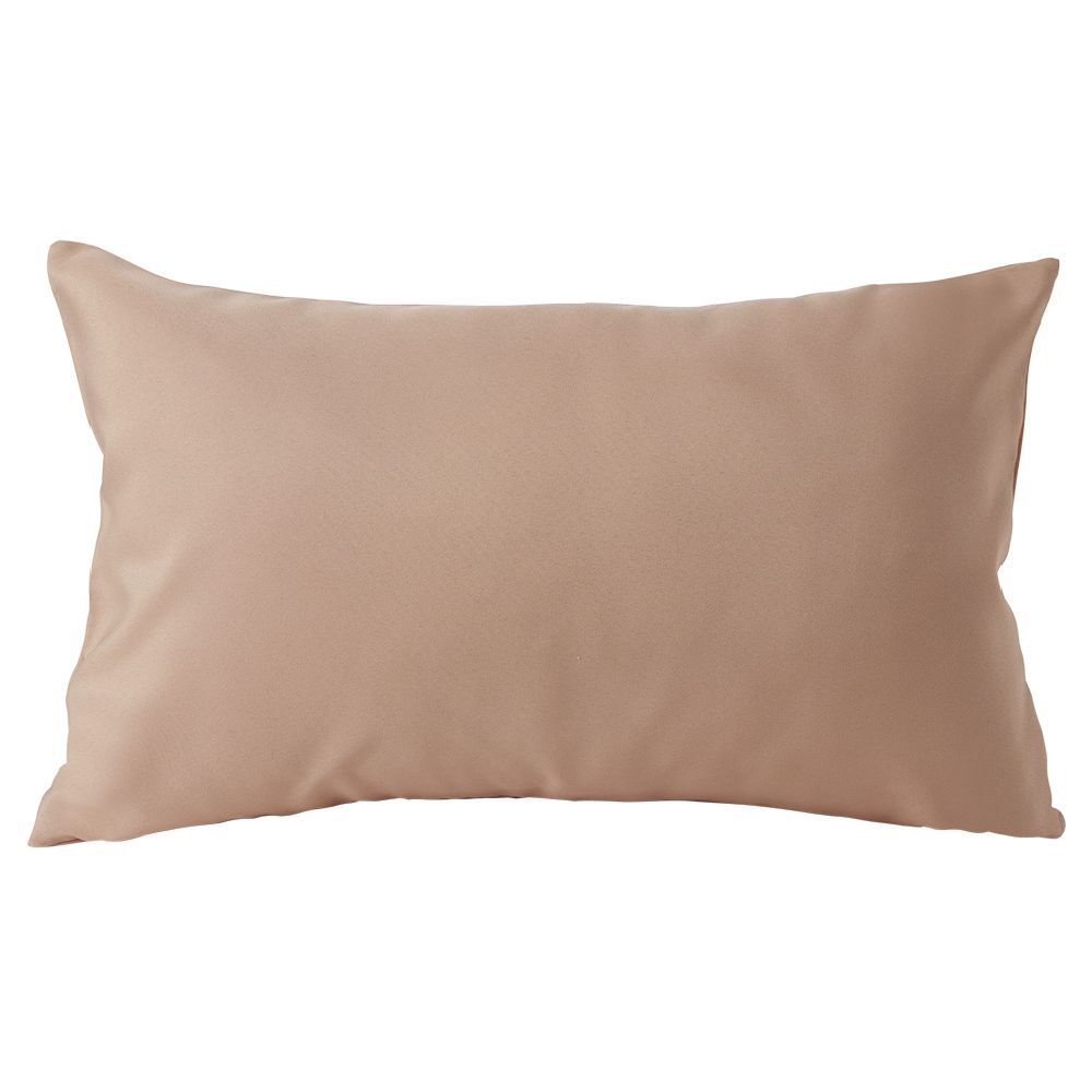 Housse de coussin polyester 30x50cm orange
