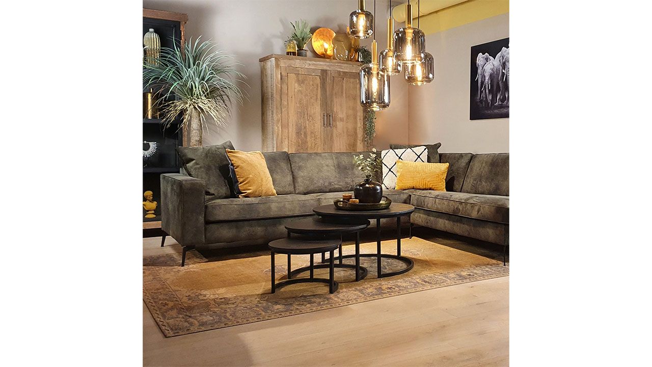Hanglamp 5-lichts Joanet B66 x D66 cm