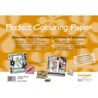Papier A4 pour marqueurs, 250g/m2, 10 feuilles