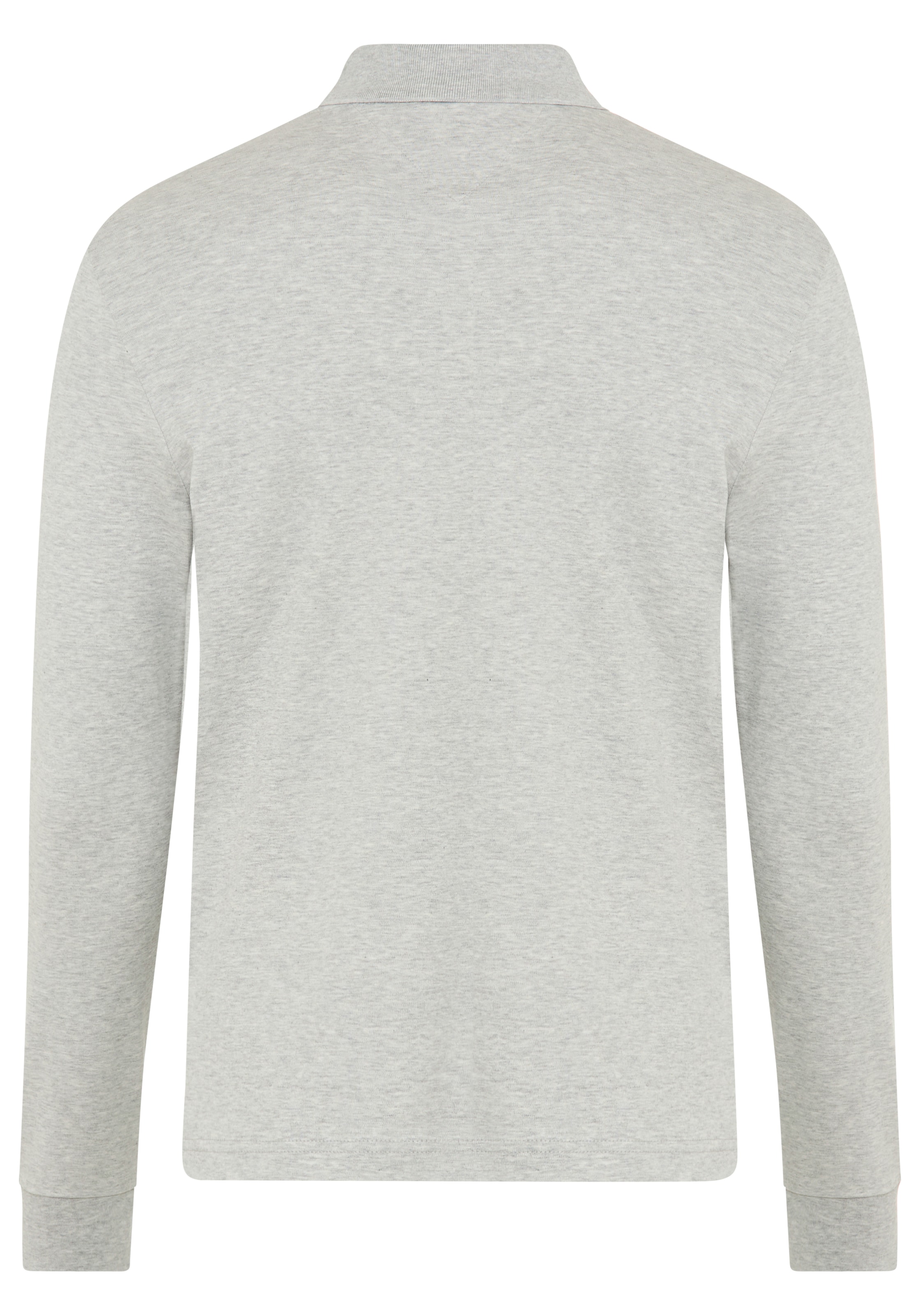 Tommy Hilfiger Langarm-Poloshirt »L/S LIQUID COTTON REG POLO mit Jersey und Markenlabel«, unifarben, casual, regular fit, Baumwolle, Polokragen