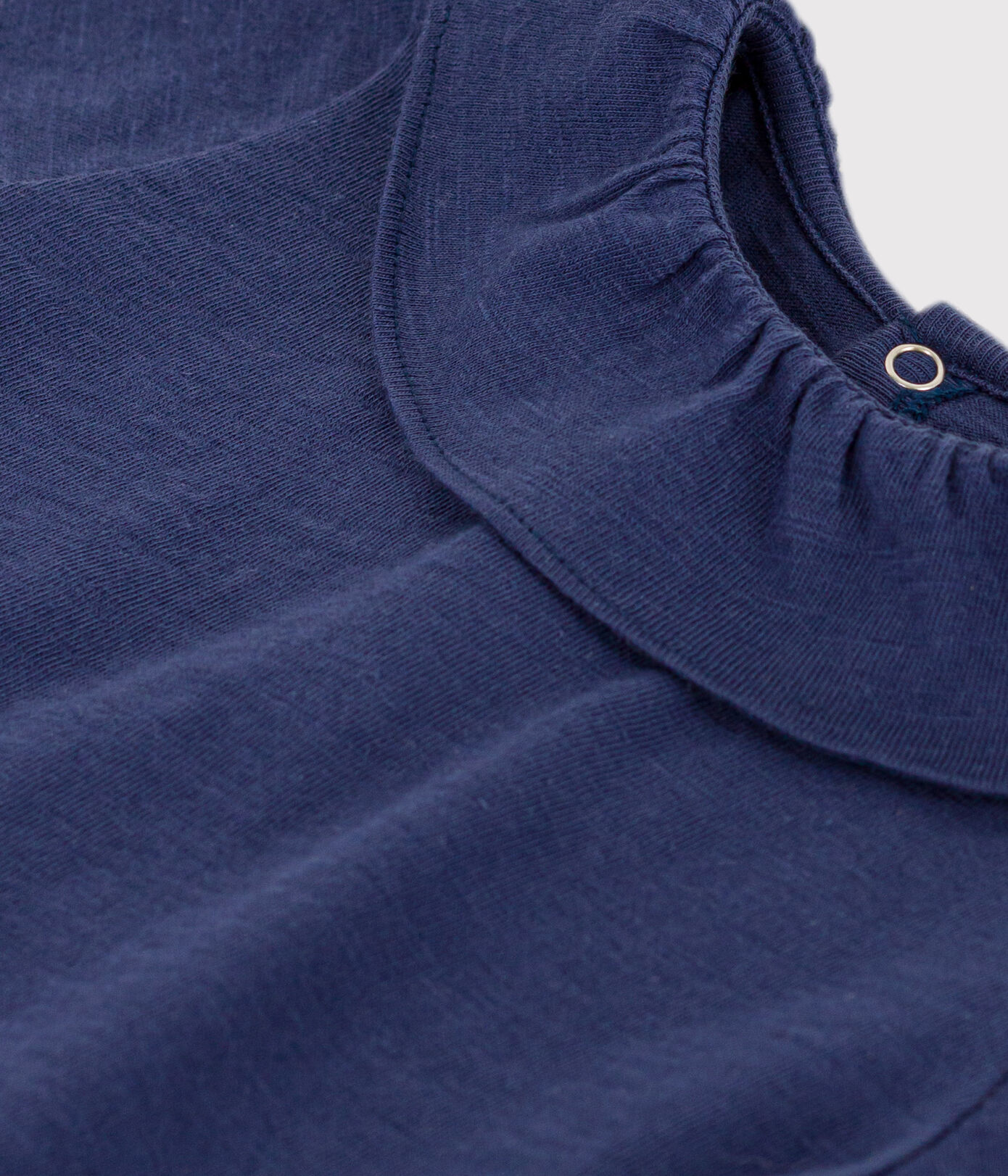 Blouse manches courtes bébé en jersey flammé