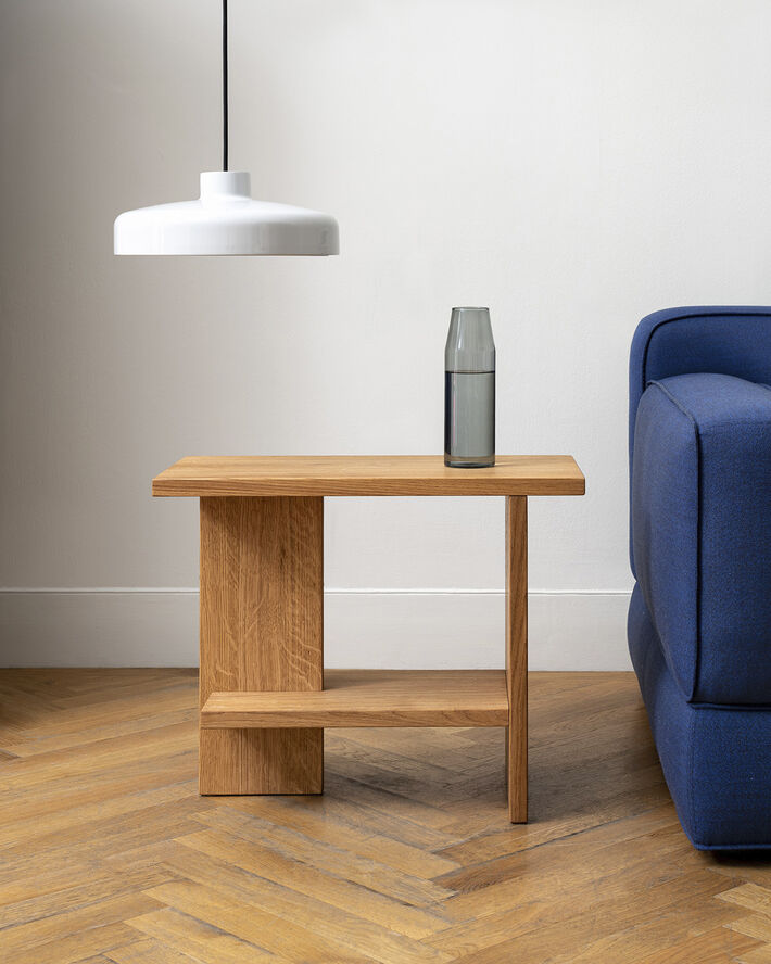 NINE Tee - Side Table Rectangle Oak