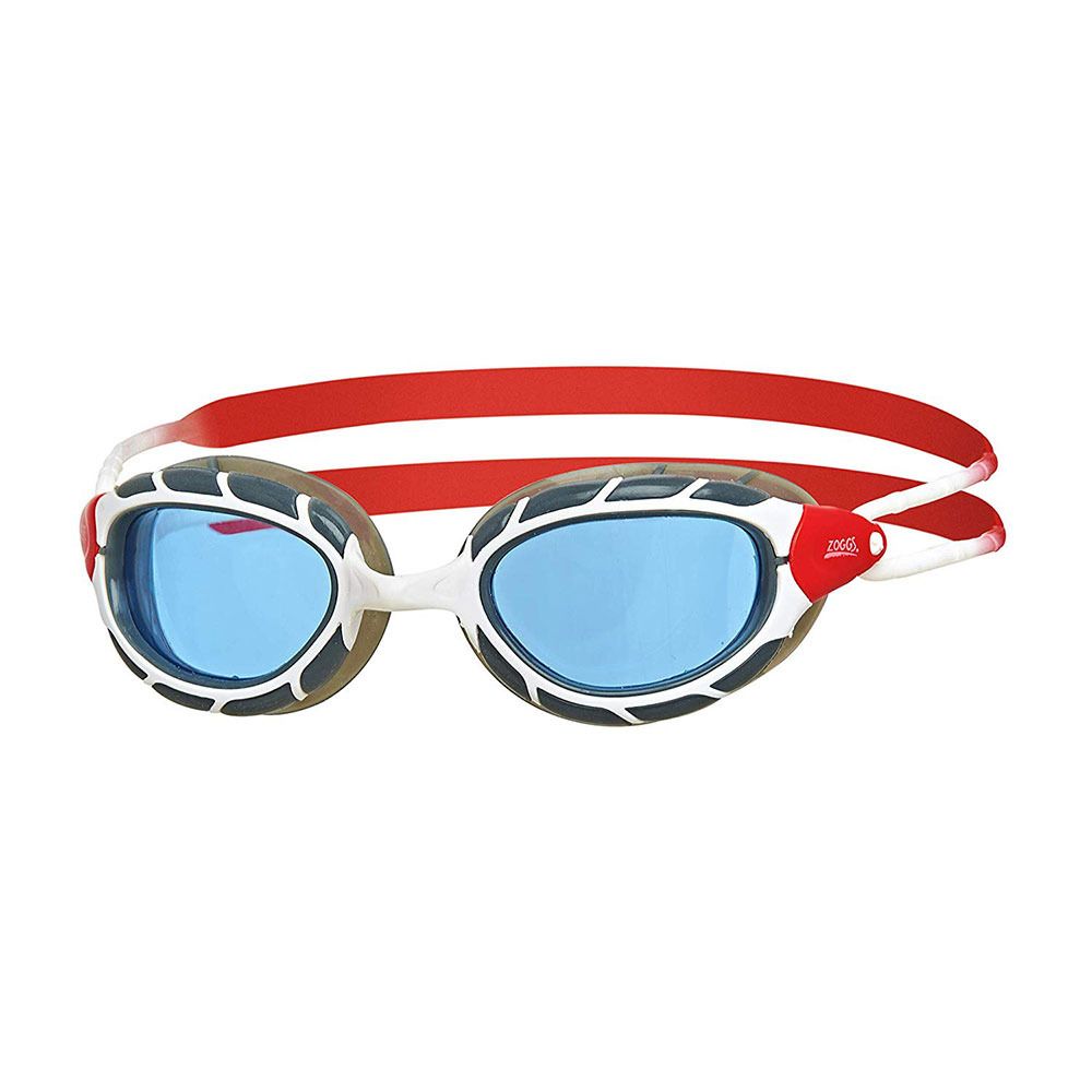 Zoggs PREDATOR - Lunettes de natation white/red/tint