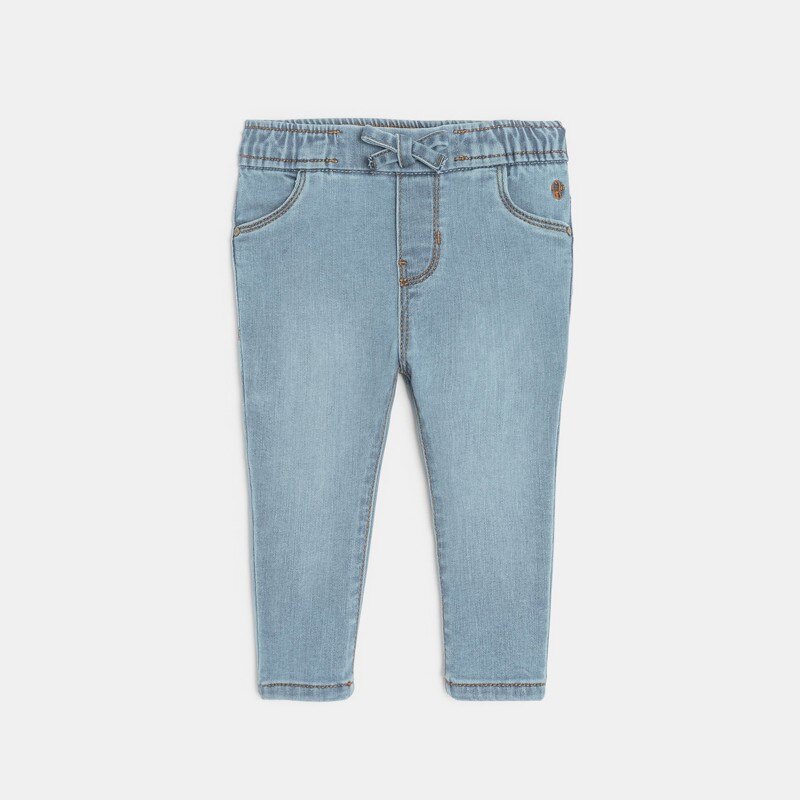 Pantalon tregging bleu bébé fille Bleu