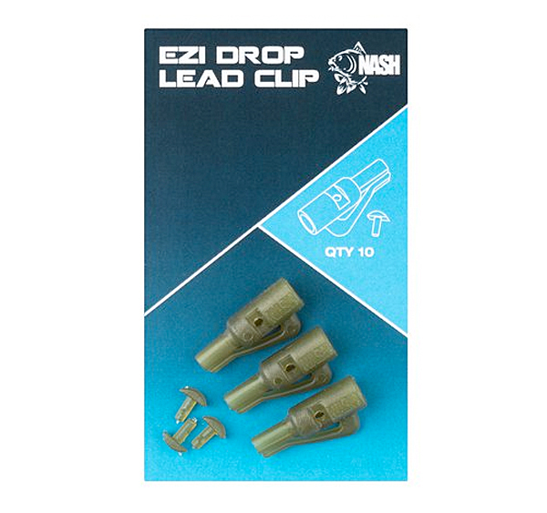 Nash Ezi Drop Lead Clip (10 stuks)