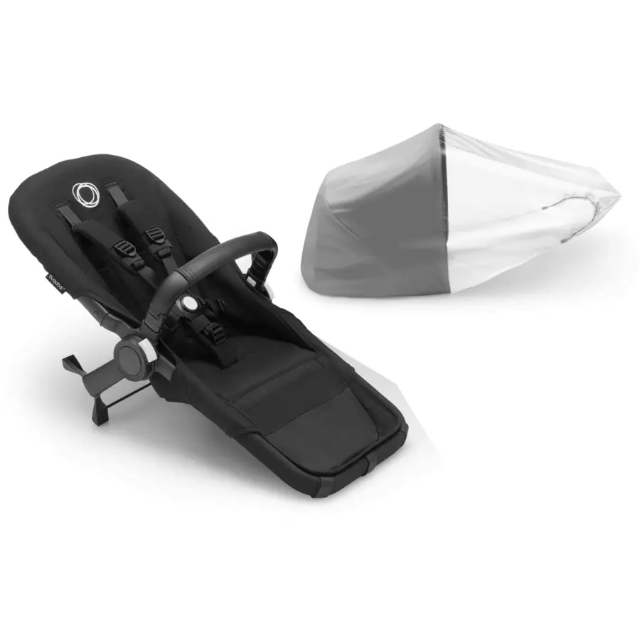 bugaboo Erweiterungsset Donkey 5 Duo BlackMidnight Black
