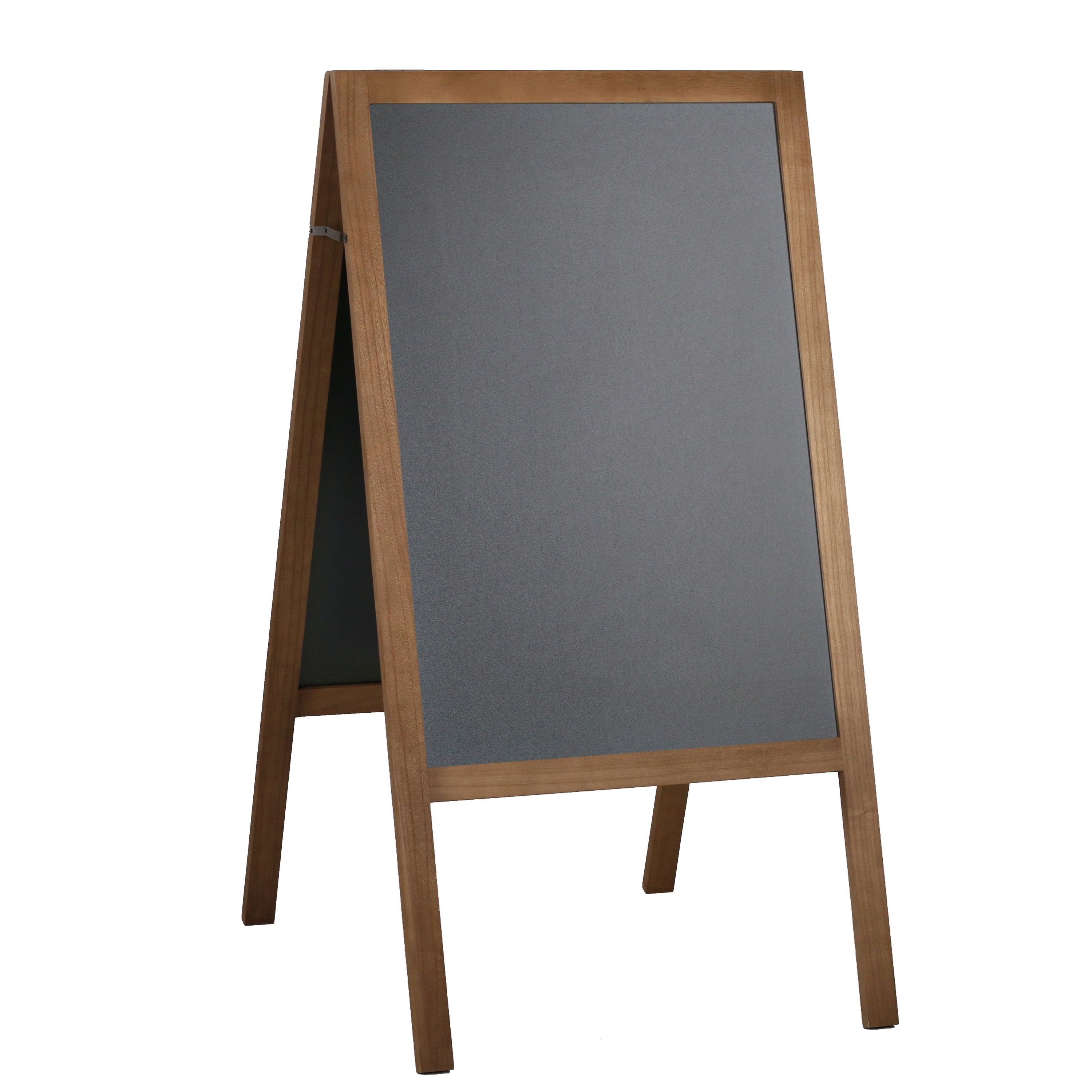 Kundenstopper Kreidetafel 118 x 61 cm braun