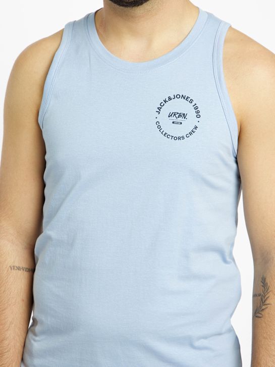 JACK & JONES Tanktop Blau