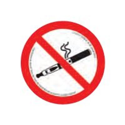 Pickup - Pictogramme rond - Interdiction de vapoter - 150 mm