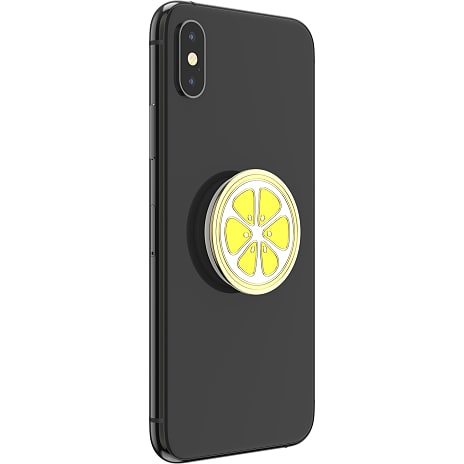 POPSOCKETS Enamel Lemon Slice Yellow