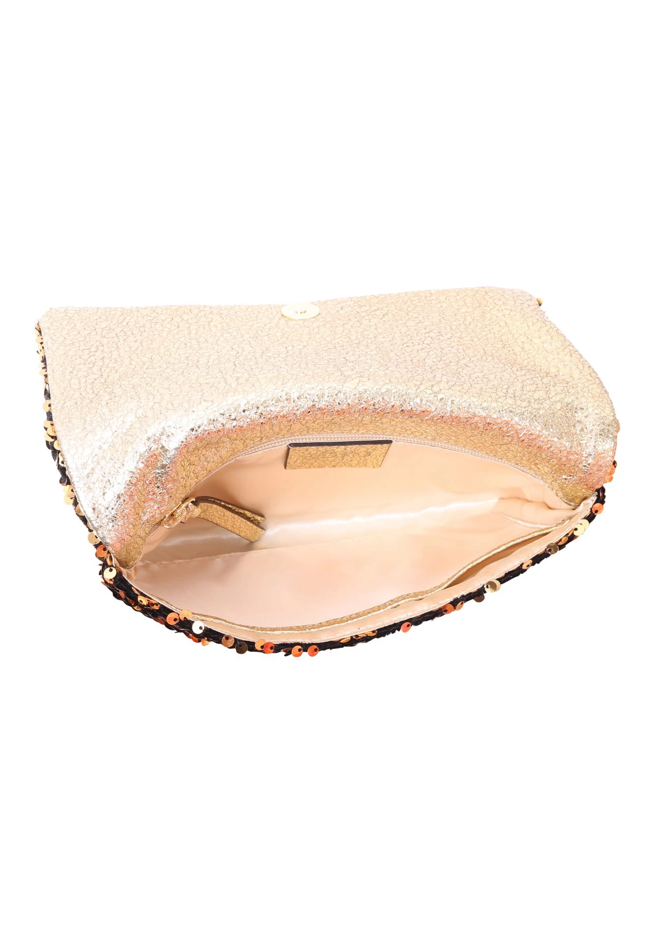 Clutch Leather Sequins Standard