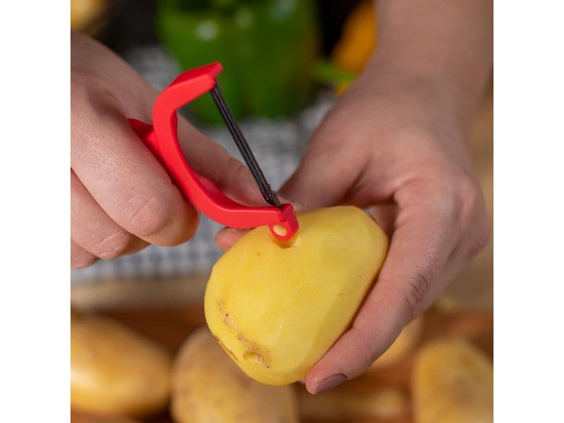 Kuhn Rikon Sparschäler Swiss Peeler Rot Schäler