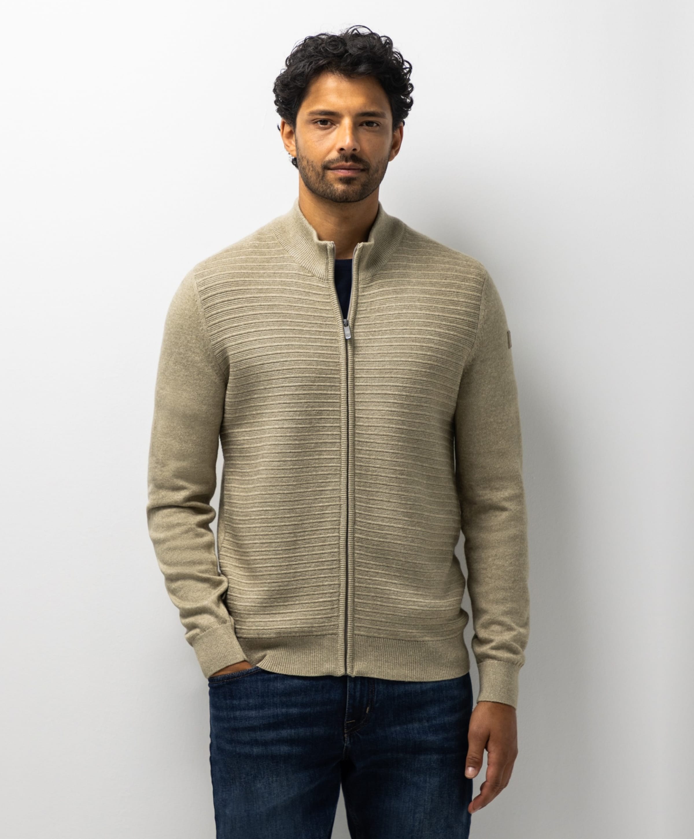 State of Art Heren vest beige