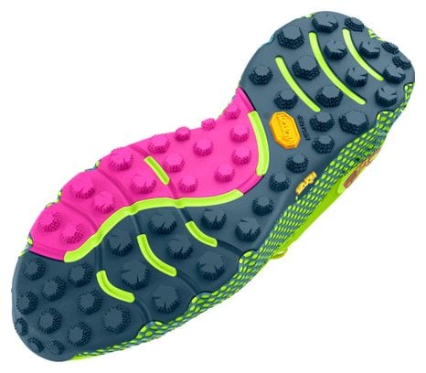 Chaussures de Trail Running Unisexe Under Armour HOVR Dark Sky Ridge Trail Vert Bleu