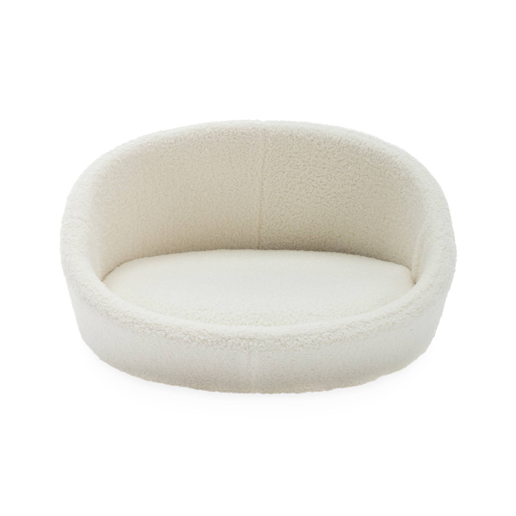 Panier pour chien et chat. Lit pour animaux de compagnie. Bouclette