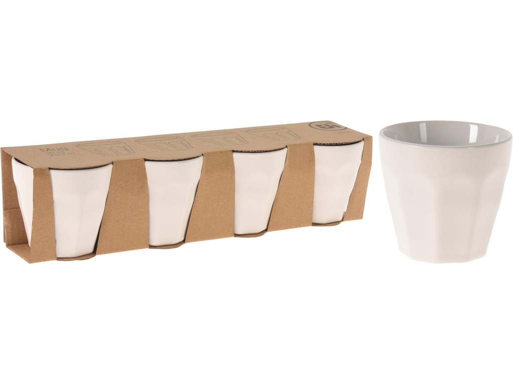 CONJUNTO DE 4 CHÁVENAS DE CAFÉ 90 ML