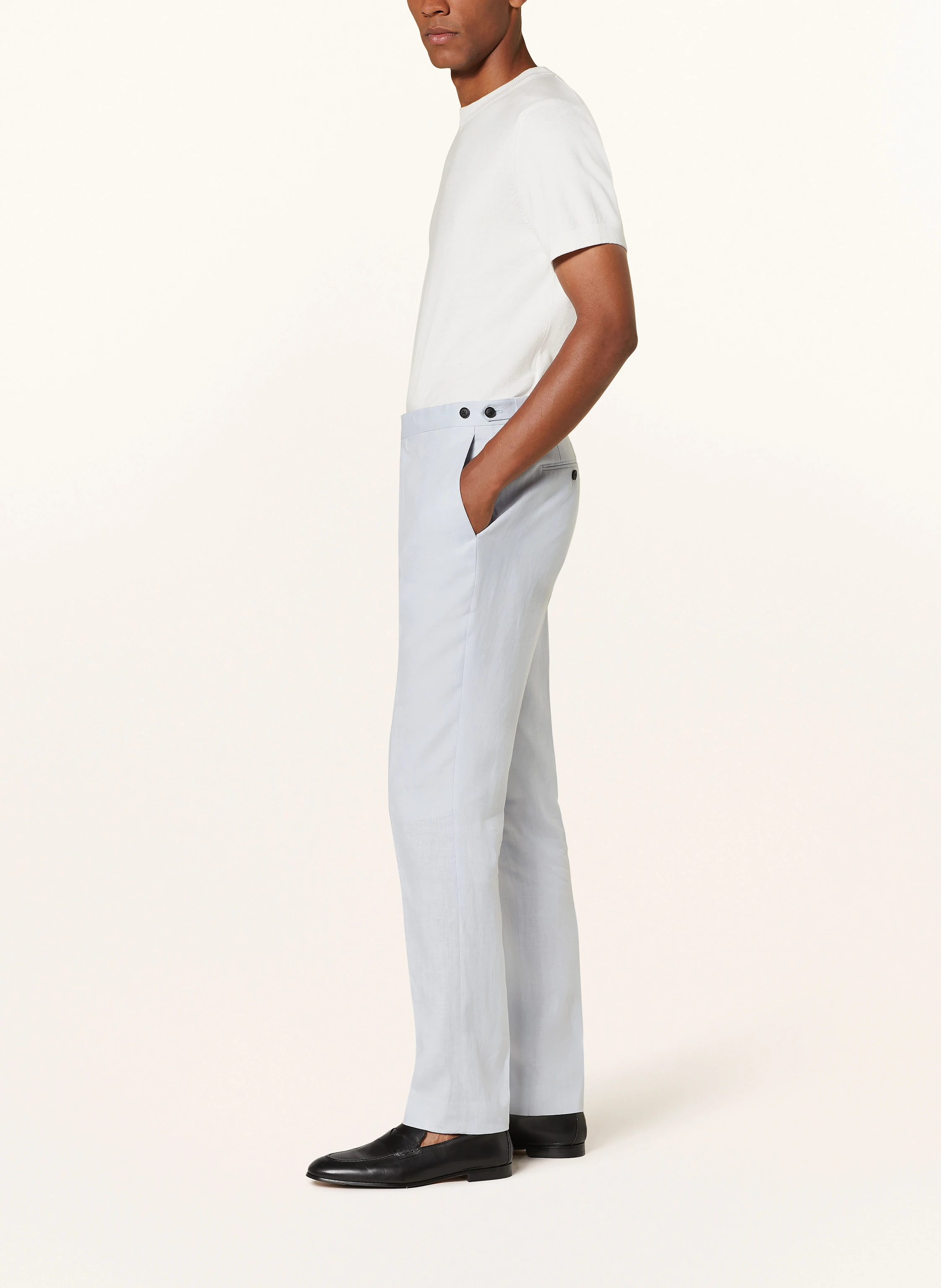 REISS Anzughose KIN Slim Fit aus Leinen