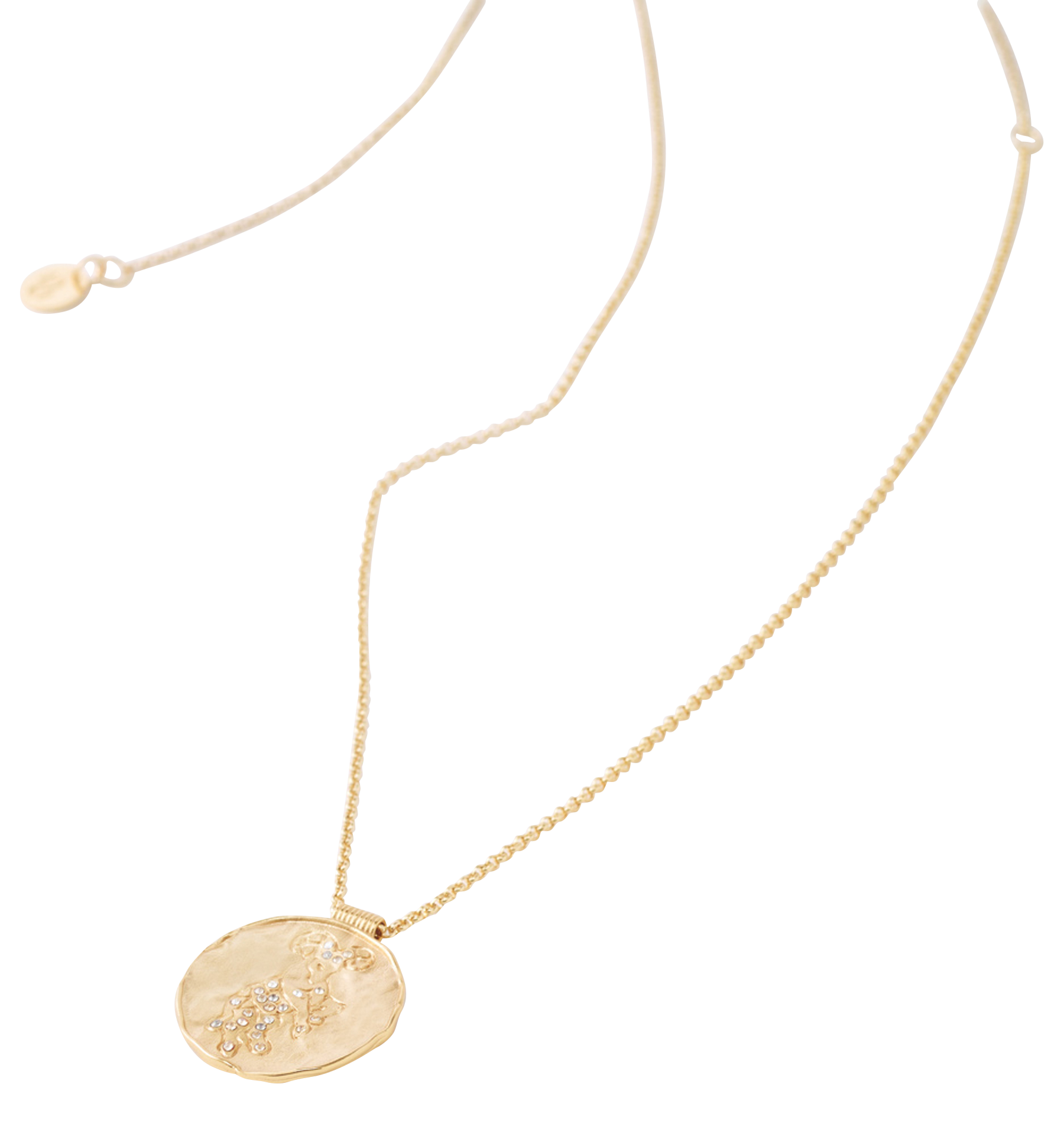 Collier à médaille signe astrologique | Doré