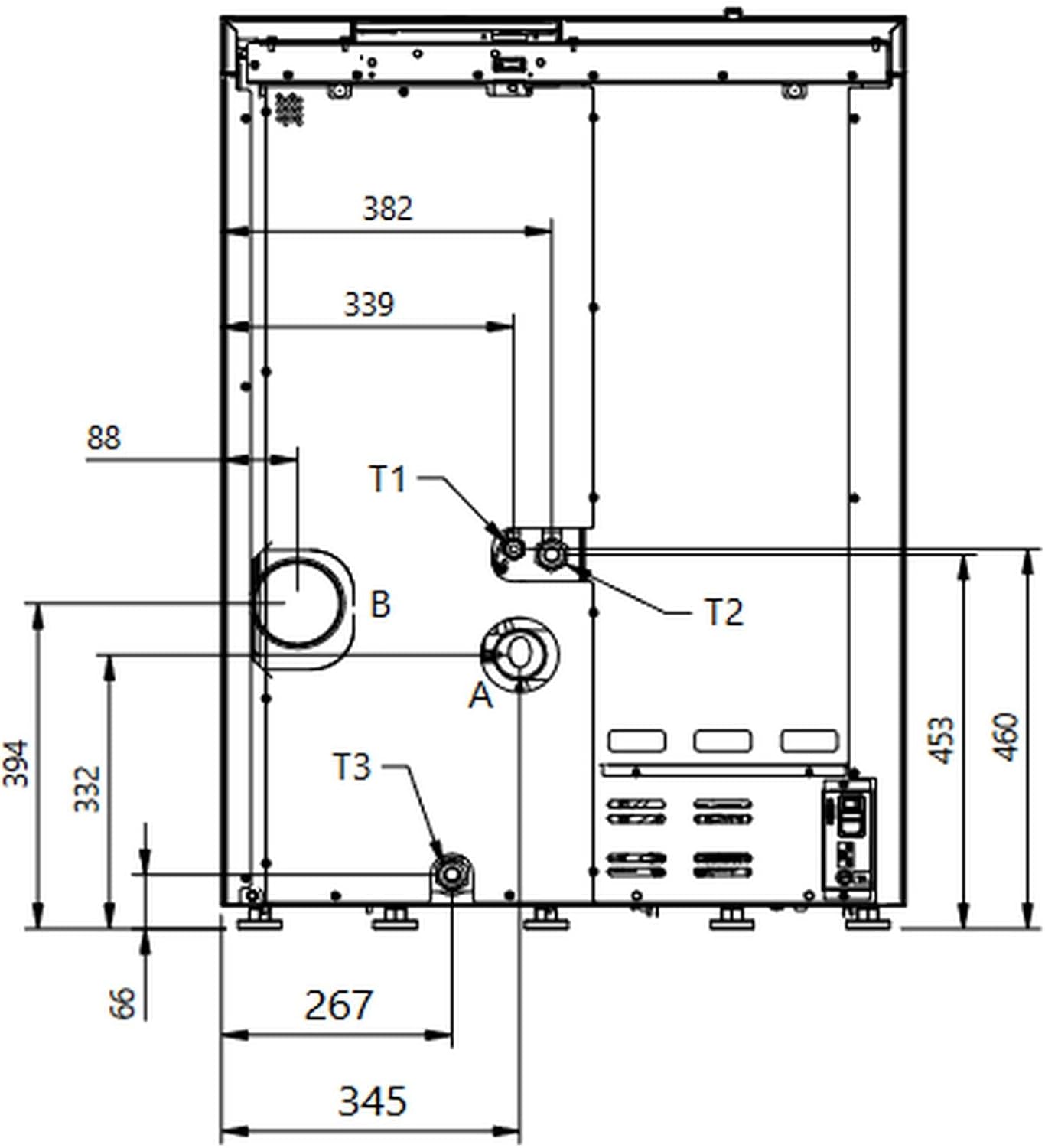 Extraflame X1282600 Virna Idro wasserführender Pelletofen Bordeaux/A++