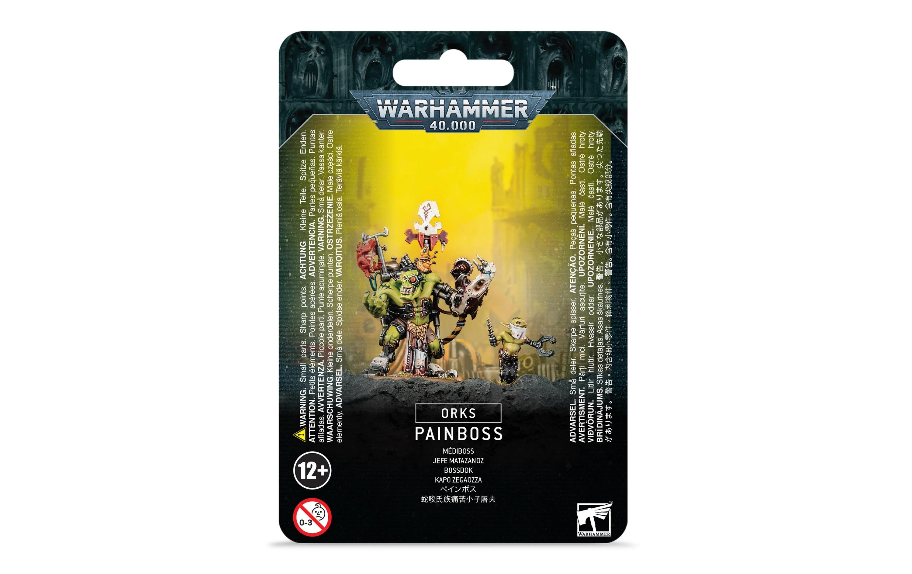 Figur Warhammer 40.000 Orks BossdokWarhammer 40K Orks Painboss Bausatz