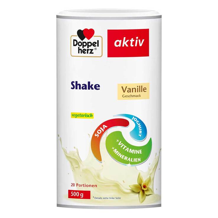 Doppelherz Abnehm Shake Vanille Pulver, 500 g