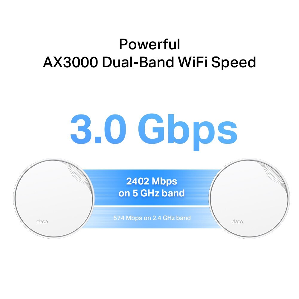 TP-link Deco X50-PoE AX3000 1-pk.