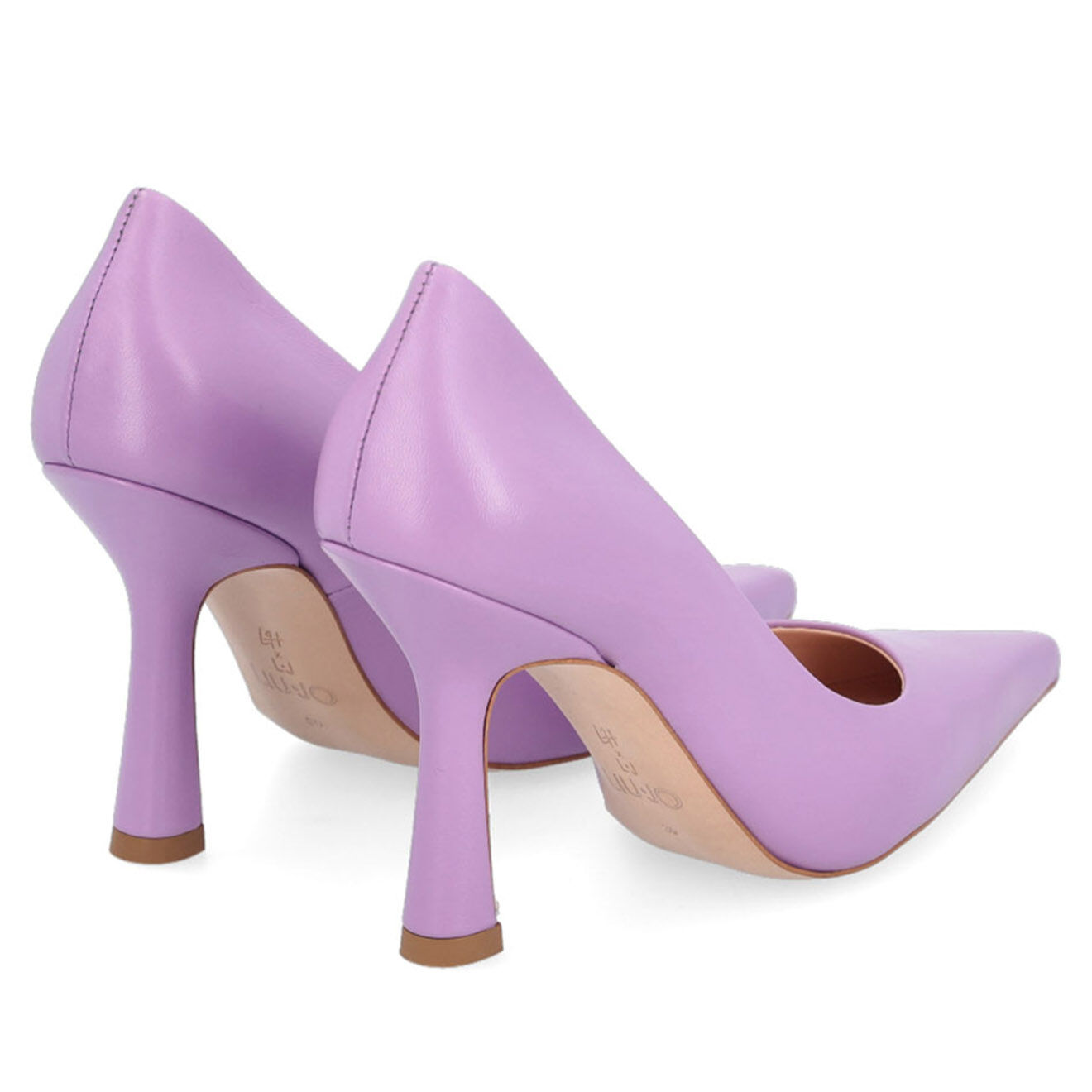 Leonie Hanne x Liu-Jo Escarpins en Cuir Leon Leonie Hanne X Liu Jo violets - Talon 10 cm