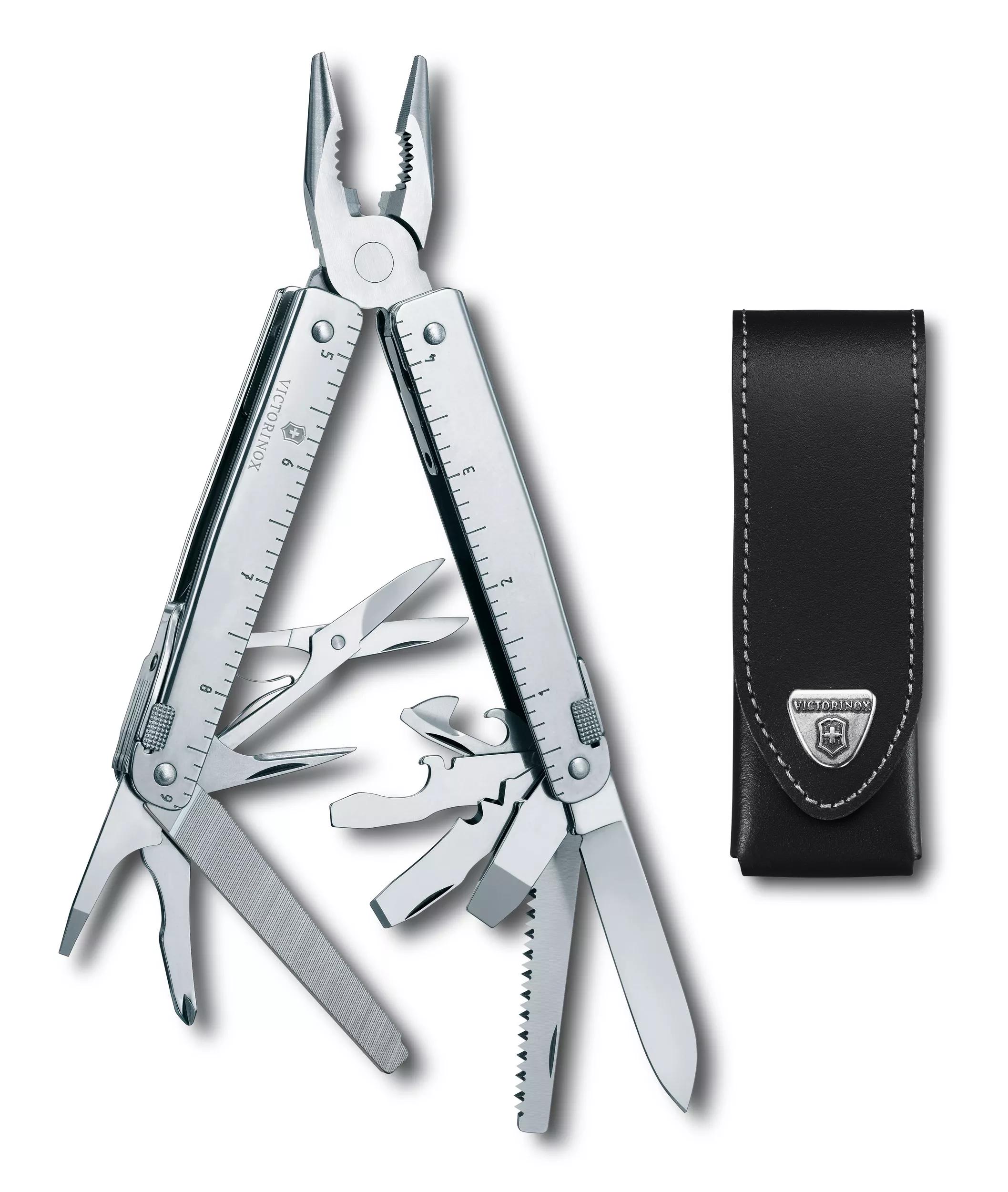 Swiss Tool X-Inklusive Leder-Gürteletui