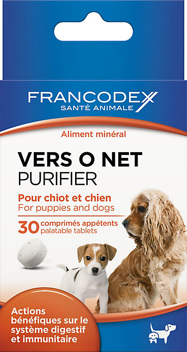 Vermifuge vers O Net pour chien en comprimé