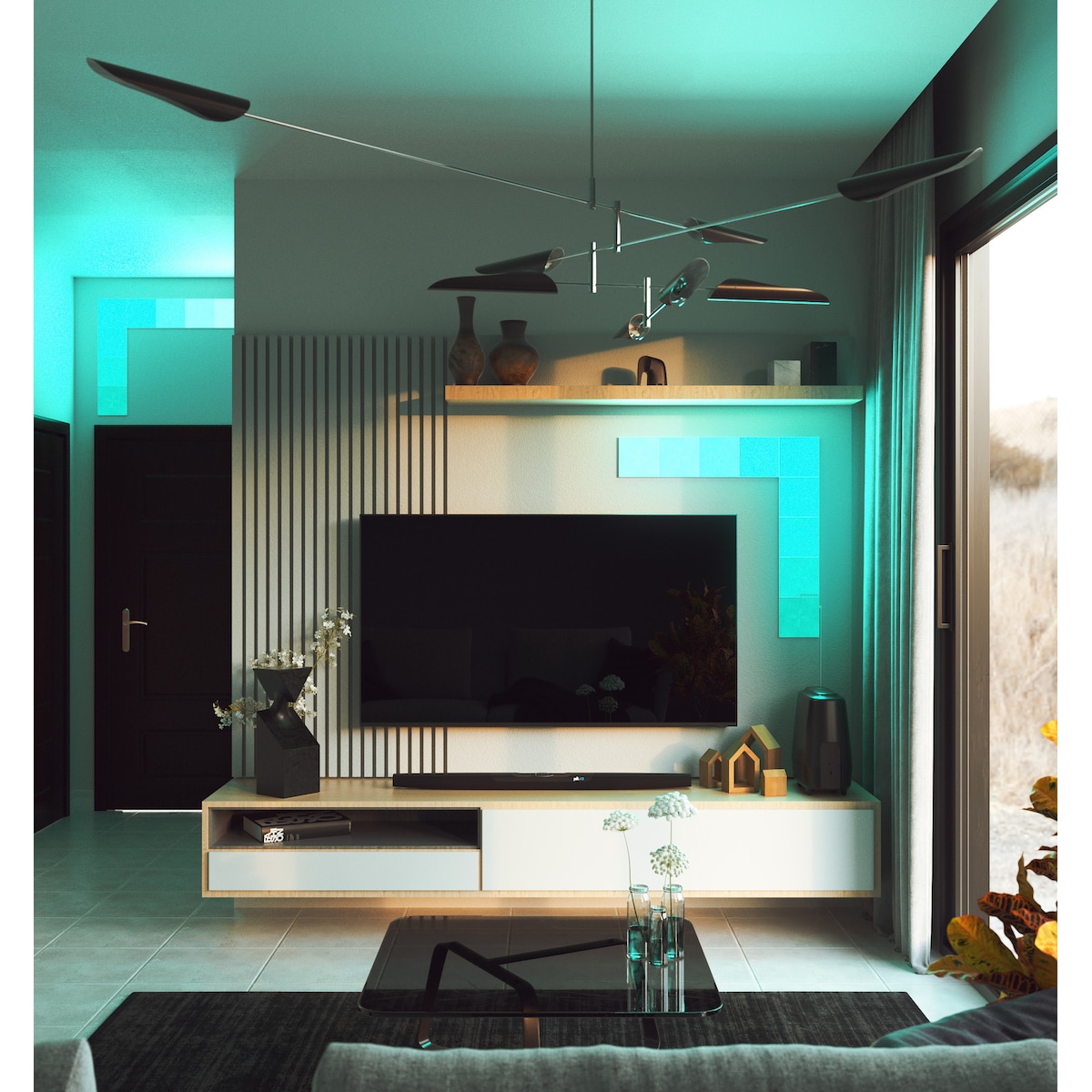 Nanoleaf Canvas Smarter sett (9-pakning)