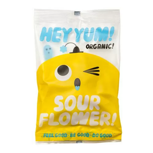 HEY YUM Sour Flower - 100 g.
