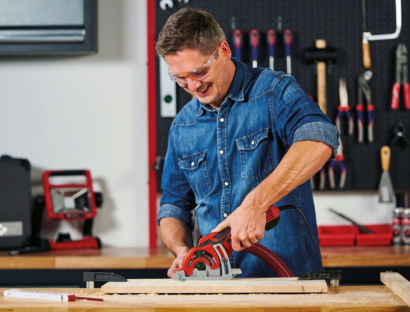 Einhell Elektrische Mini Handcirkelzaag TC-CS 89 - 600 W - Ø89 mm - Maximale zaagdiepte: 27 mm