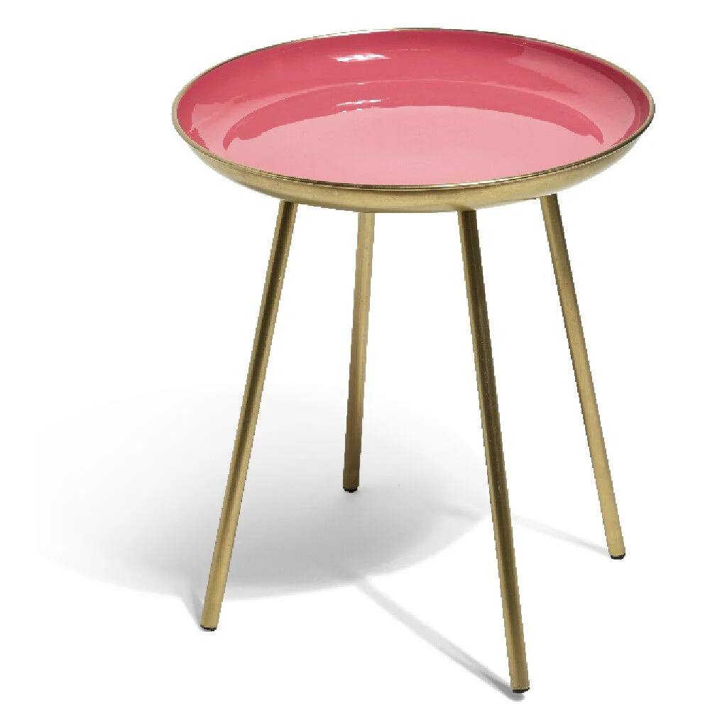Bout de canapé Ravi fuchsia