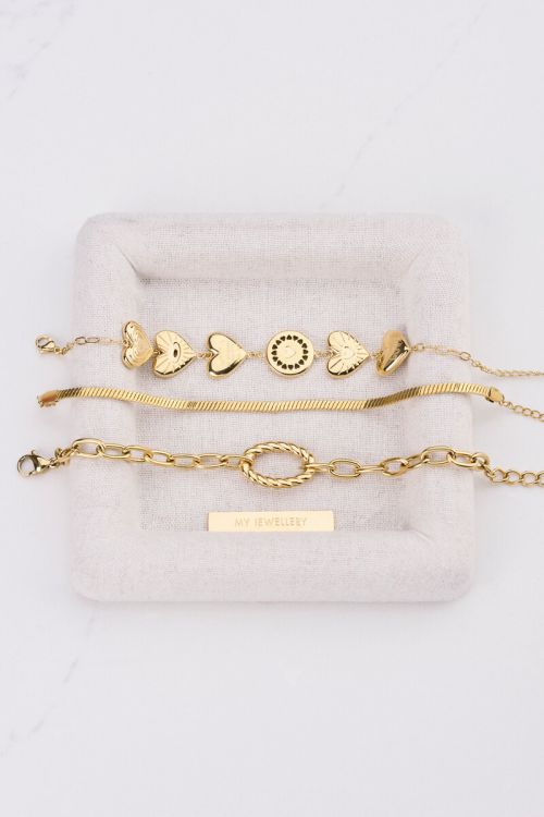 Iconic statement armband ovaal