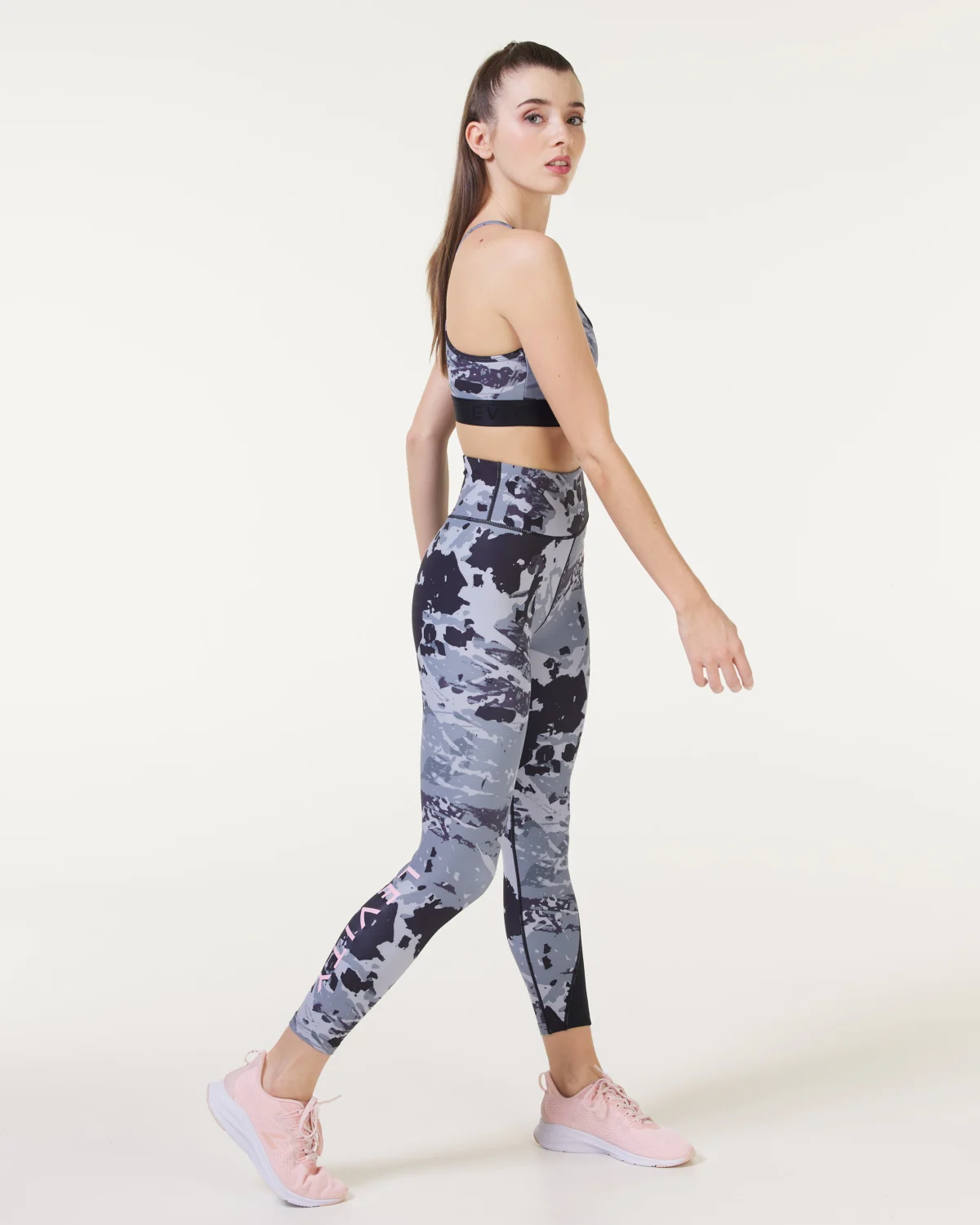 LEVITY Piper 7\8 Tights Grey\Camo