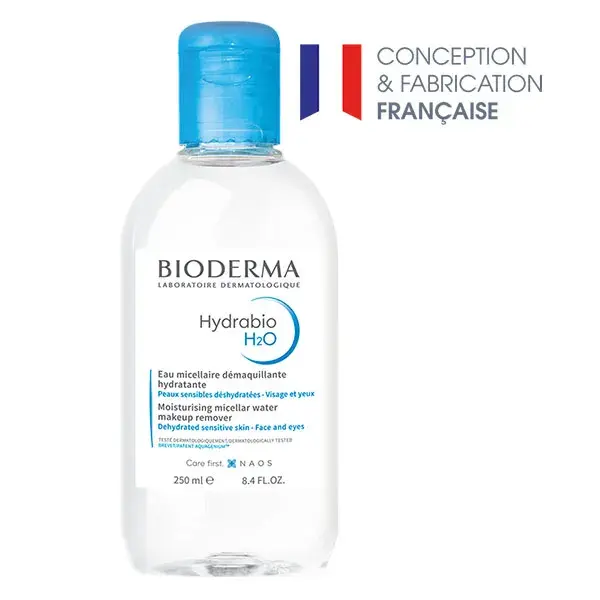 Água Micelar de Limpeza Bioderma Hydrabio H2O para Pele Desidratada 250ml