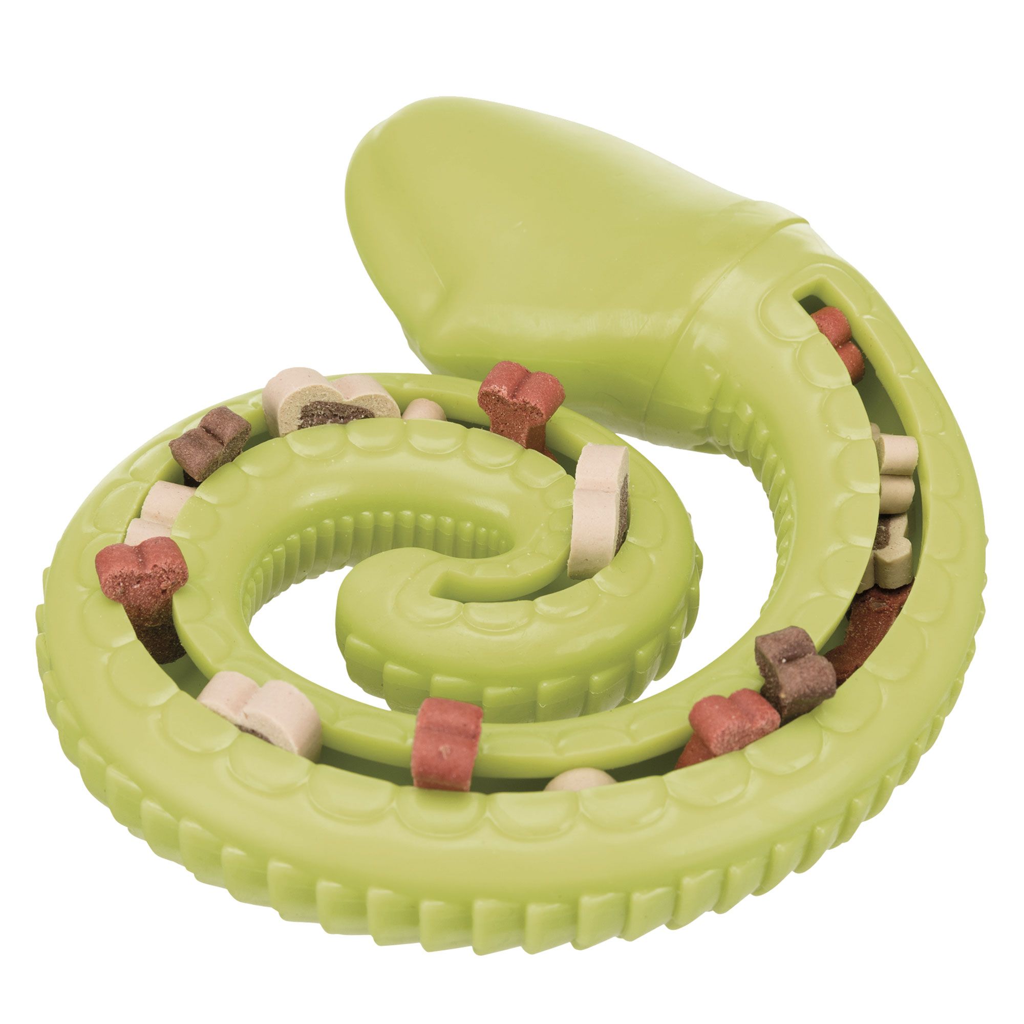Snack Snake gerollt - Futterball für Hunde mal anders