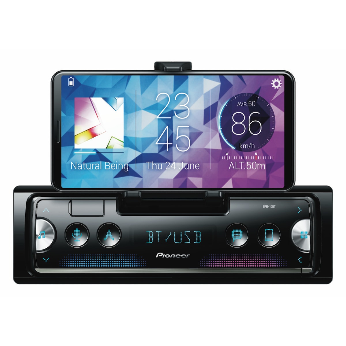 Pioneer SPH-10BT Smartphone receiver med Bluetooth