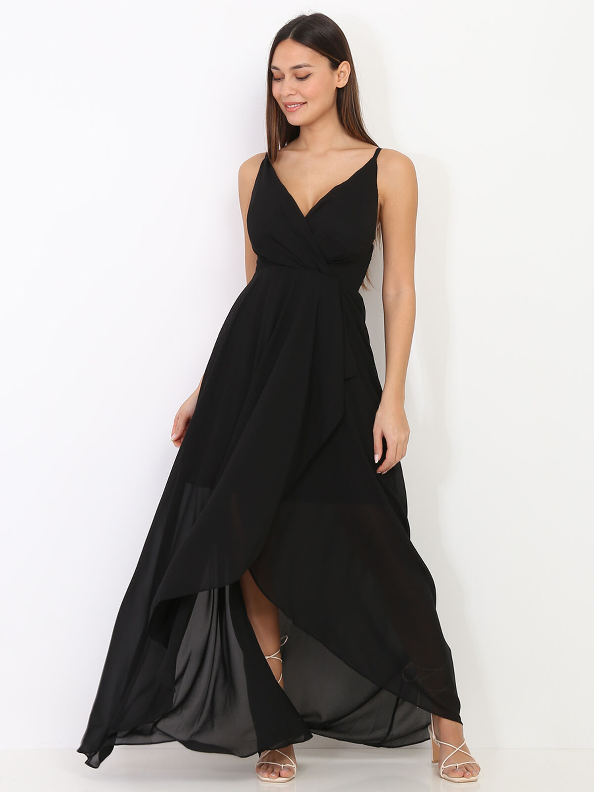 Robe de soirée longue- Noir