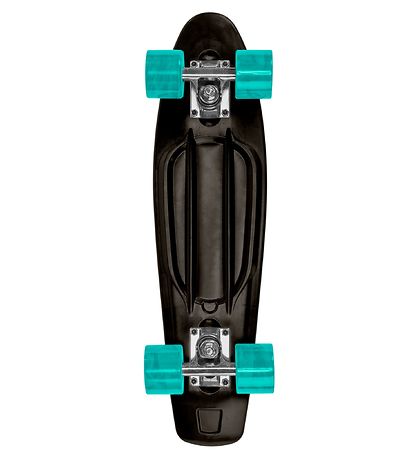 Streetsurfing Skateboard - Beach Board - 22'' - Sort/ Grøn