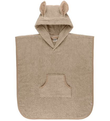 BIBS Badeponcho - 60x55 cm - Känguru - Vanilla