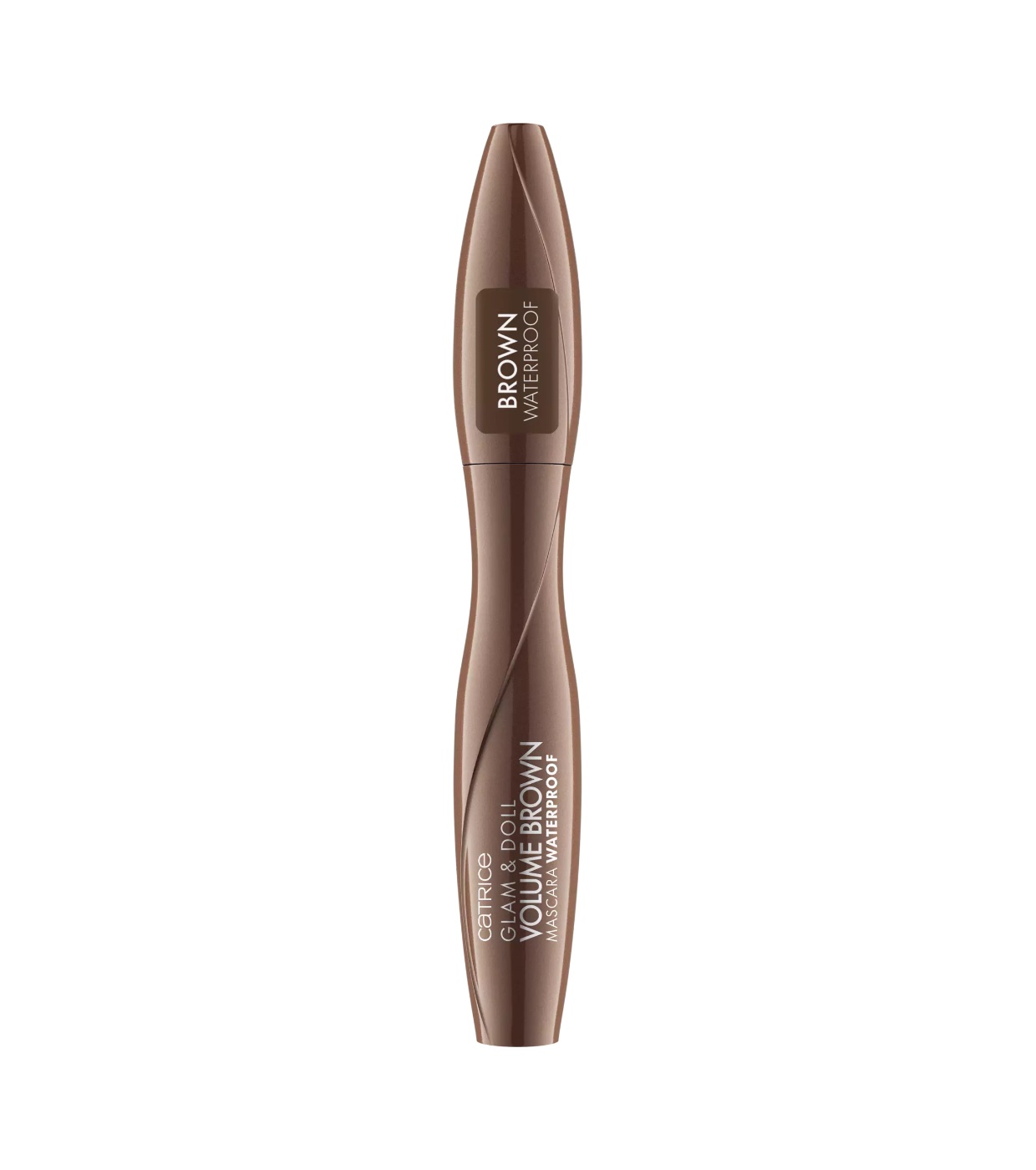 Catrice - Máscara de cílios volumizadora waterproof Glam & Doll - Marrom