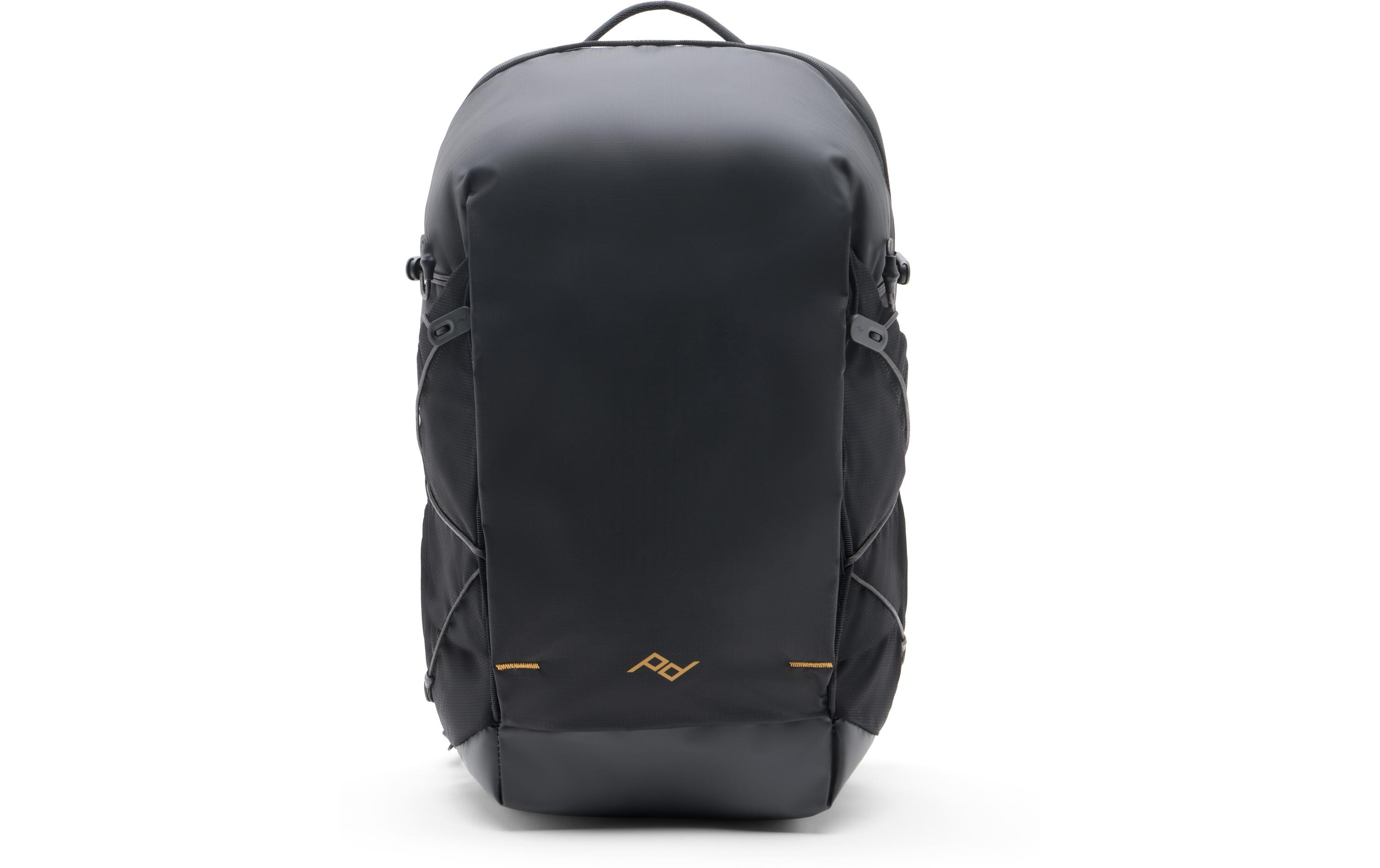 Fotorucksack Outdoor-Rucksack Zip 18L – Schwarz<br>Kompakter und leichter rahmenloser Tagesrucksack, ideal für Tageswanderungen, Flüssigkeitszufuhr und Pendeln