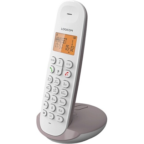 Téléphone sans fil Logicom DECT ILOA 155T SOLO TAUPE AVEC REPONDEUR