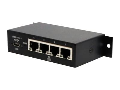 Exsys EX-1330M - Nettverksadapter - USB 3.1 Gen 1 - Gigabit Ethernet x 4